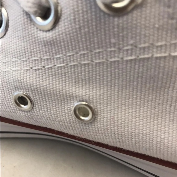 Converse Chuck Taylor All Star White Low Top Sneakers M10/ W11.5 - Picture 7 of 10